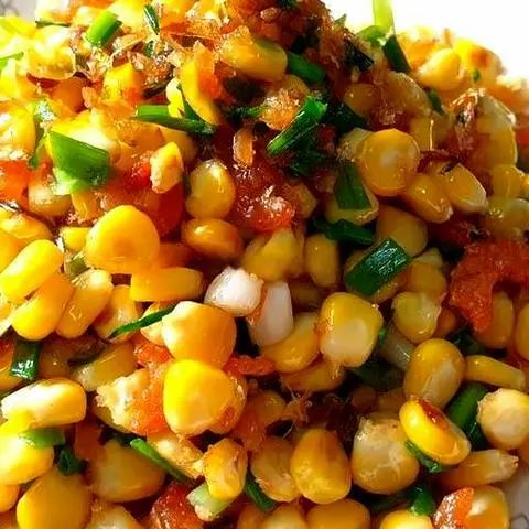 Hình ảnh Bắp Xào Bơ Tỏi 