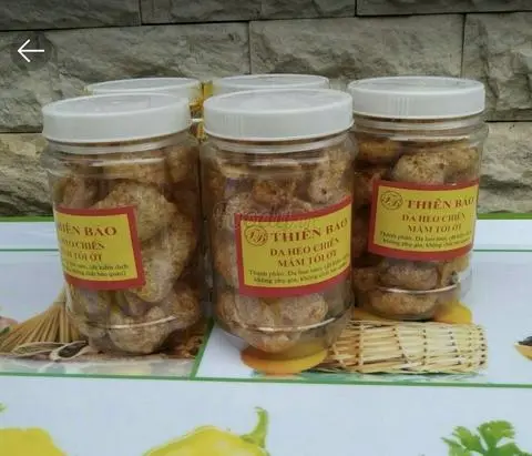 Hình ảnh Da Heo chiên nước mắm tỏi ớt hủ nhỏ