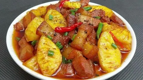 Hình ảnh Cơm thịt kho thơm