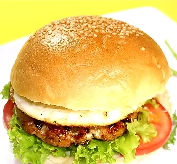 Hình ảnh Hamburger Gà Trứng big