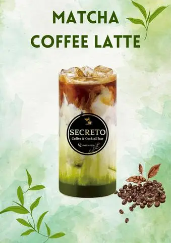 Hình ảnh Matcha Coffee Latte