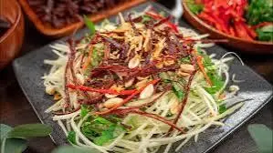 Hình ảnh Đu đủ khô bò