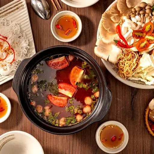 Hình ảnh Lẩu Thái chay - nhỏ - Thai hotpot - small