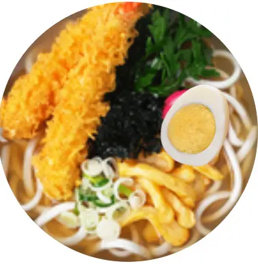 Hình ảnh Udon Tempura - 튀김 우동