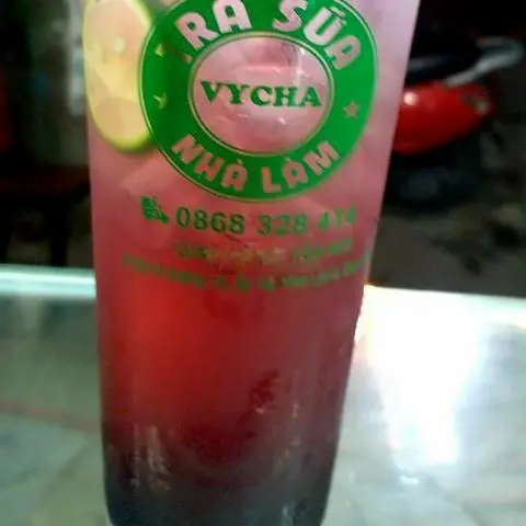 Hình ảnh Soda ý hương việt quất