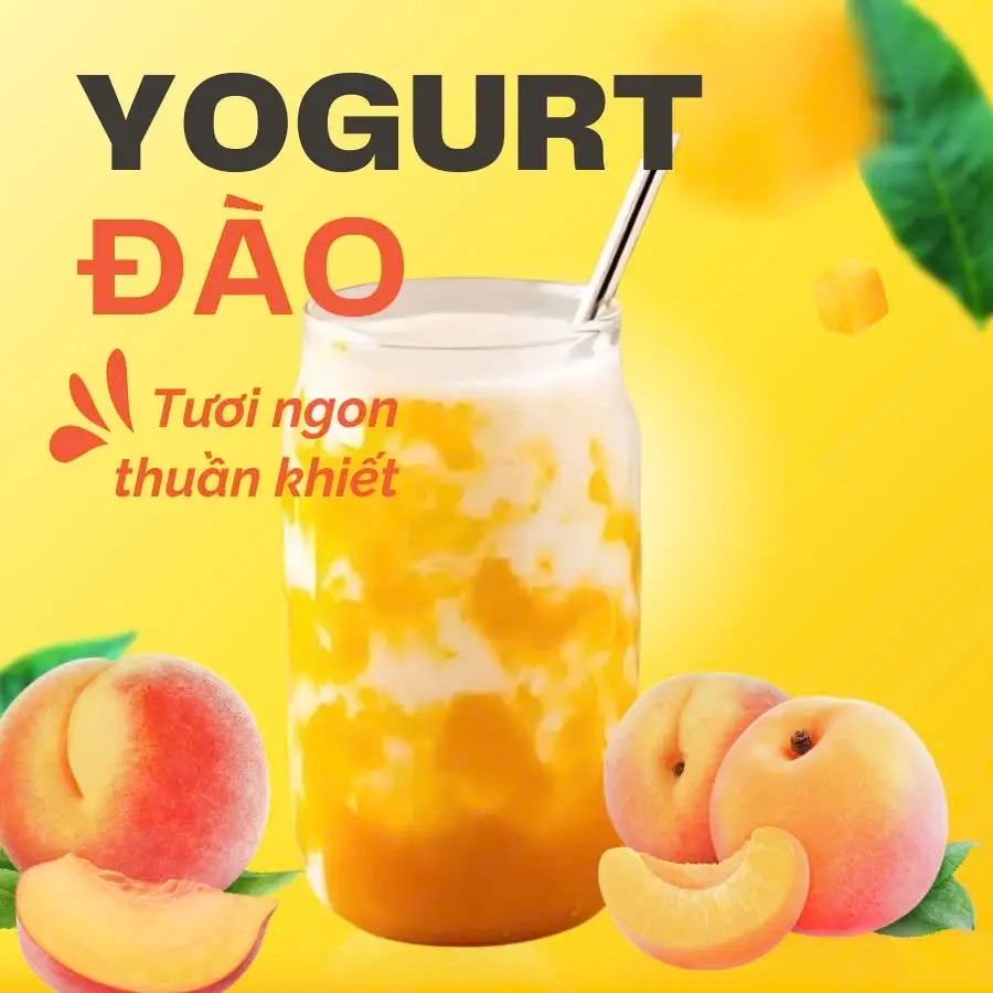 Hình ảnh Yogurt Đào