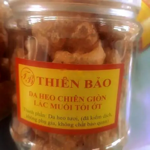 Hình ảnh Da Heo Lắc Muối 