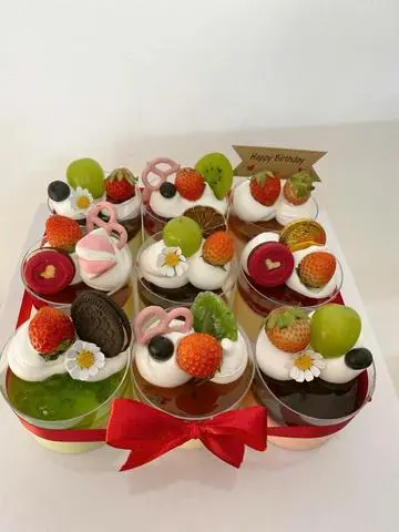 Hình ảnh Bánh Sinh Nhật Set 9 Panacota mix vị