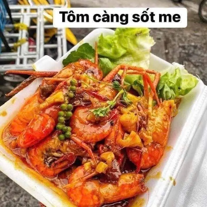 Hình ảnh TÔM CÀNG XANH SỐT ME PHẦN 0.5KG