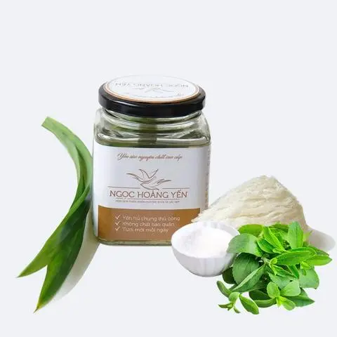 Hình ảnh Yến chưng đường Stevia vị lá dứa 200ml