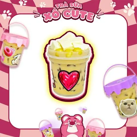 Hình ảnh Trà sữa Cổ thụ Double Cheese ✨ [Xô cute]