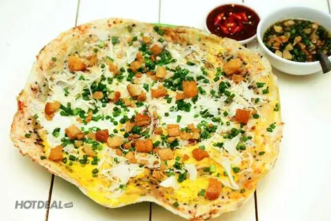 Hình ảnh Bánh Tráng Nướng Mỡ Hành Tóp Mỡ