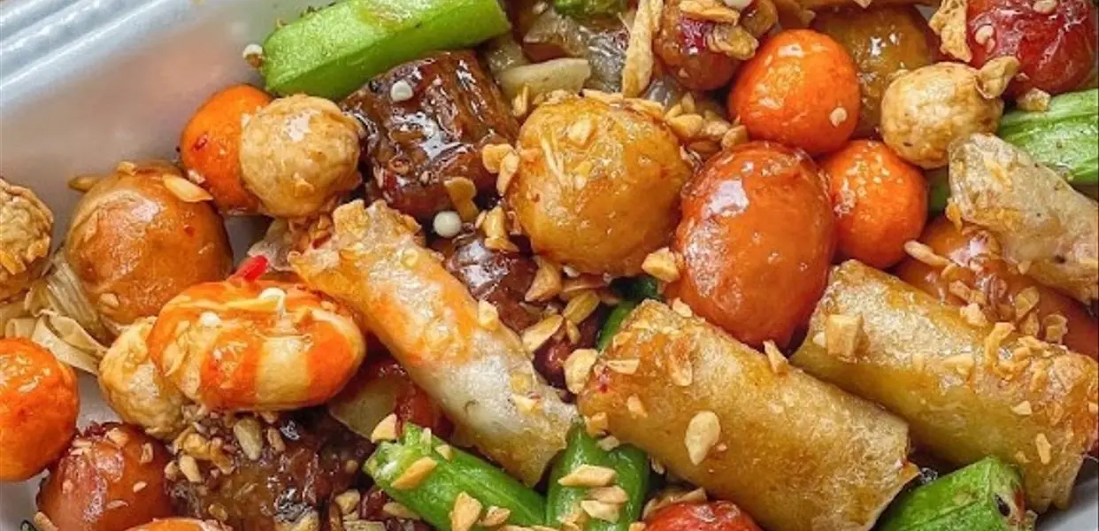 Hình ảnh Xiên que mắm tỏi bơ combo nhỏ