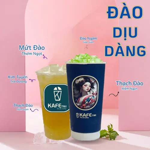 Hình ảnh Trà Đào Dịu Dàng