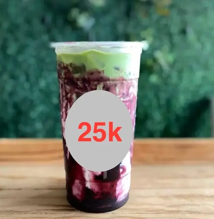 Hình ảnh Matcha việt quất