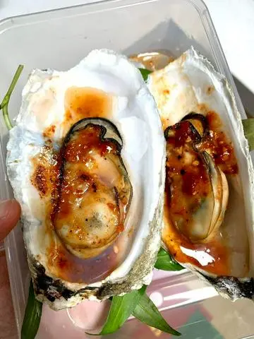 Hình ảnh HÀU 2con NƯỚNG MẮM ỚT