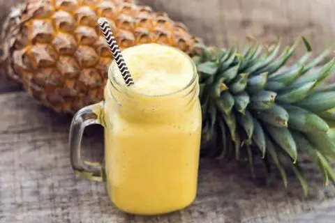 Hình ảnh Thơm đá xay kem tươi