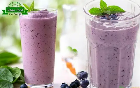 Hình ảnh Sữa chua việt quất