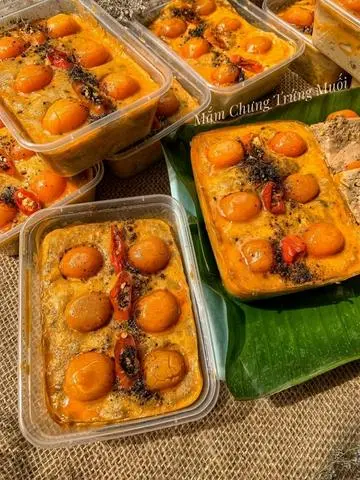 Hình ảnh Mắm chưng trứng muối (500g)