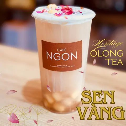 Hình ảnh Trà Ô long hạt Sen - Olong tea Lotus seed
