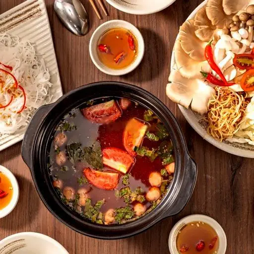 Hình ảnh Lẩu Thái chay - lớn - Thai hotpot - large
