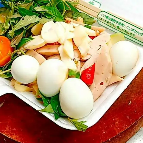 Hình ảnh Chả trộn trứng cút