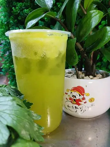 Hình ảnh Rau má mix sữa đặc( 700ml)