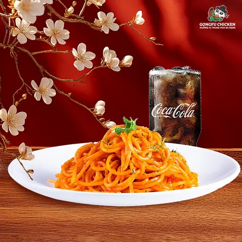 Hình ảnh Mỳ Ý - Coca Cola - Cỡ M