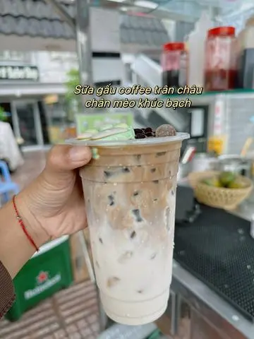 Hình ảnh Sữa gấu thái lan cafe trân châu