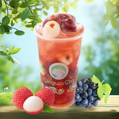 Hình ảnh Trà Nho Vải Thiều (Size M 700ml)