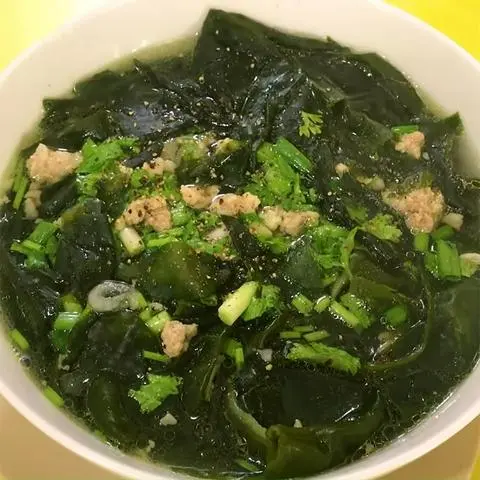 Hình ảnh Canh Rong Biển Thịt Bằm