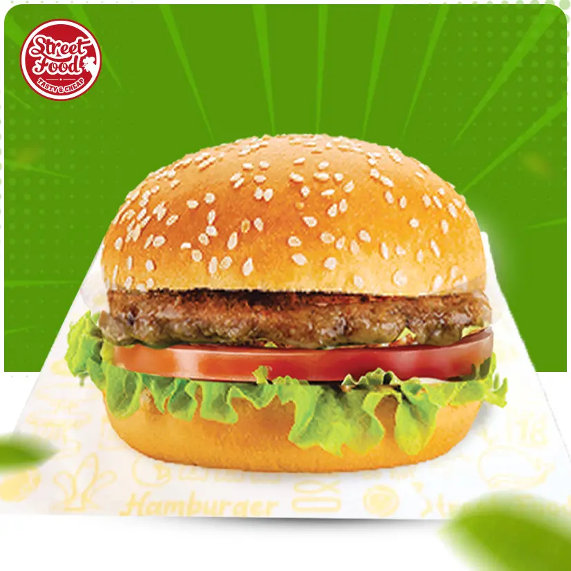 Hình ảnh Burger Bò