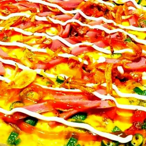 Hình ảnh Bánh tráng nướng khô bò