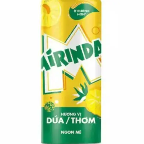 Hình ảnh Mirinda Hương Vị Dứa/Thơm