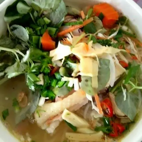 Hình ảnh Miến gà xé