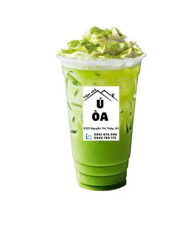 Hình ảnh Matcha latte kem muối