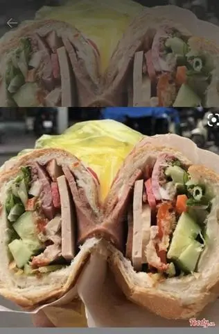 Hình ảnh Bánh Mì Thịt Chả Đặc Biệt 