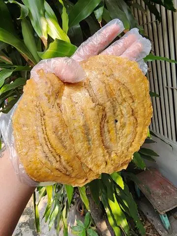 Hình ảnh CHUỐI XIÊM ÉP DẺO 500g