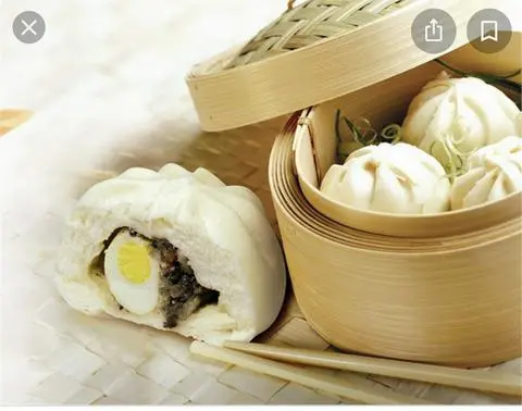 Hình ảnh Bánh bao nhân thịt 2trứng cút