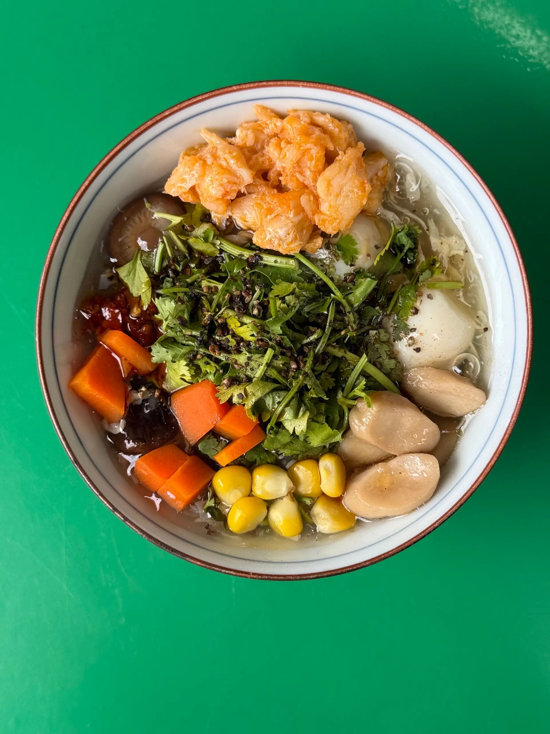 Hình ảnh Súp nấm, hạt sen