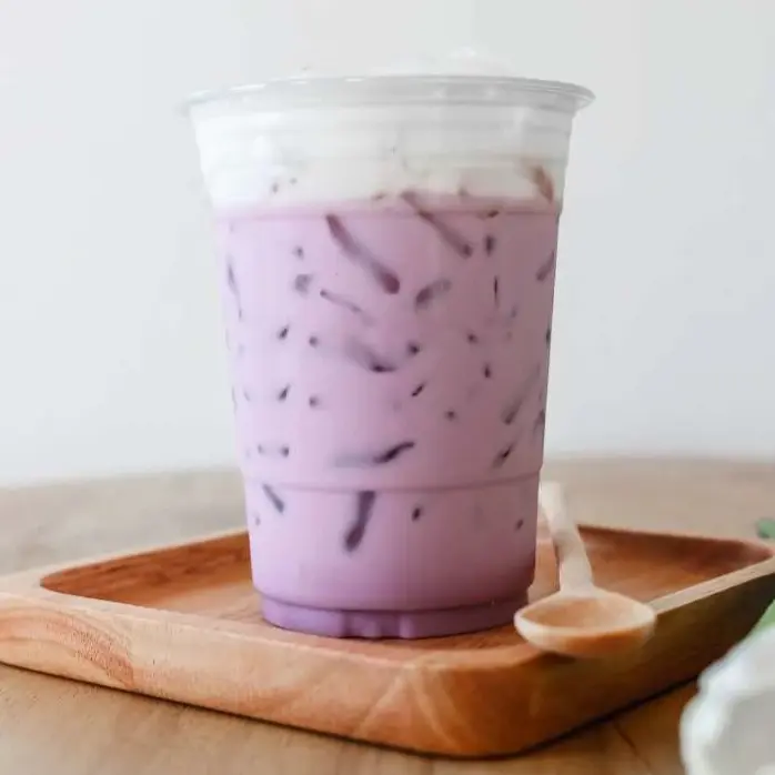 Hình ảnh Khoai Môn Latte Kem Chesse - Ly 700ml