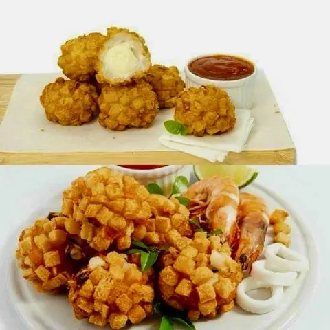 Hình ảnh Hải Sản Crouton xốt Mayonnaise - 4 viên