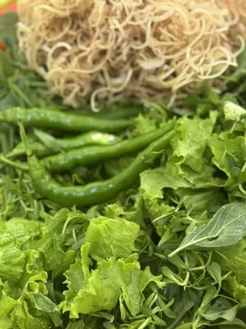 Hình ảnh Rau sống Trà Quế 