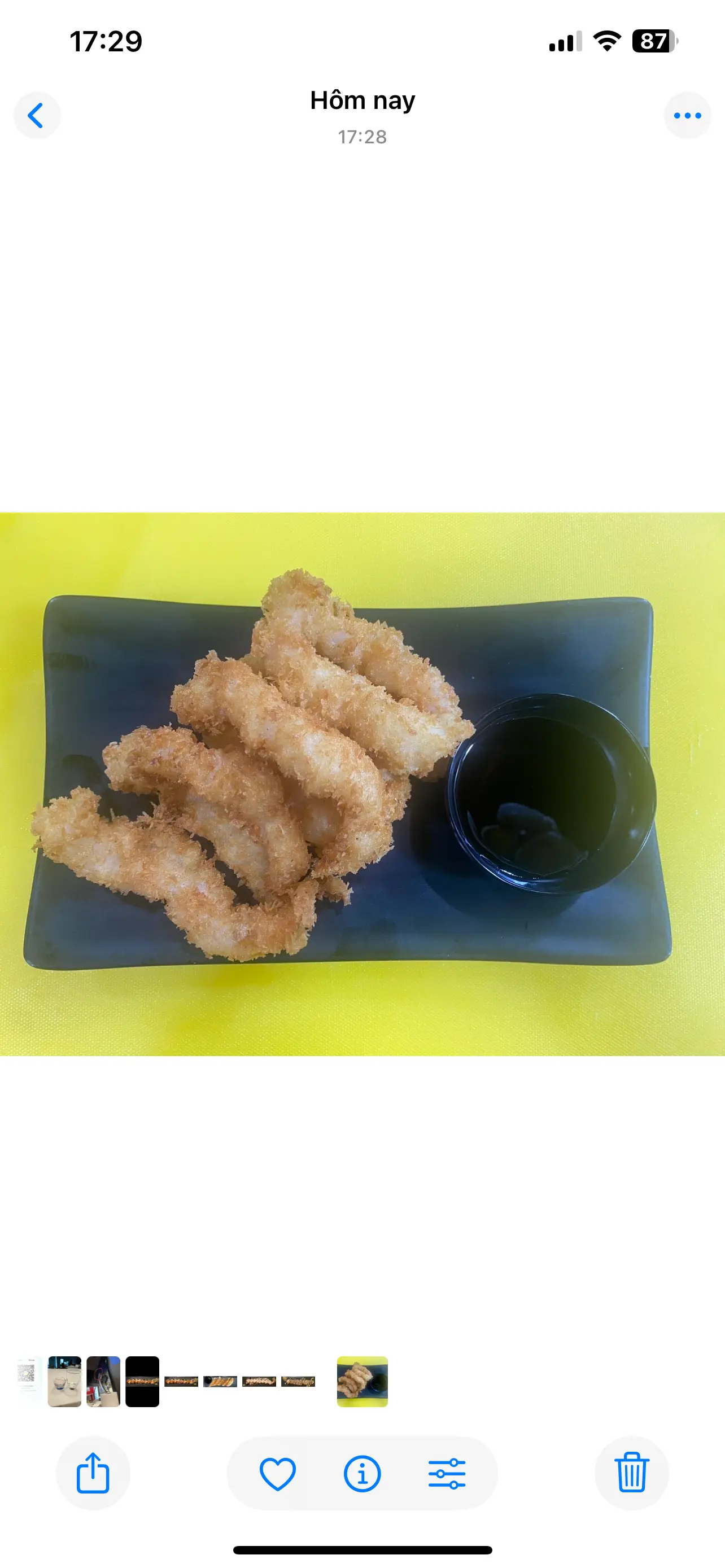 Hình ảnh Tôm chiên lăn bột - shrimp tempura