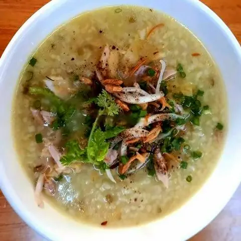 Hình ảnh Cháo gà xé