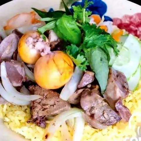 Hình ảnh Cơm lòng gà trứng non