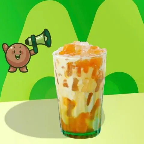 Hình ảnh Trà Sữa Xoài - Size L 700ml