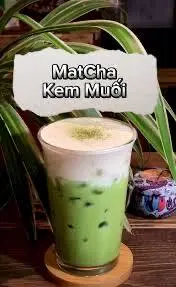 Hình ảnh MATCHA MUỐI  ly 700ml