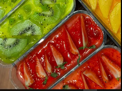 Hình ảnh Pannacotta dâu tươi