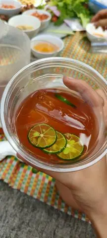 Hình ảnh Trà tắc khổng lồ trân châu trắng